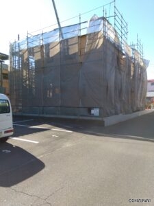 3号棟 物件東側からの写真です。