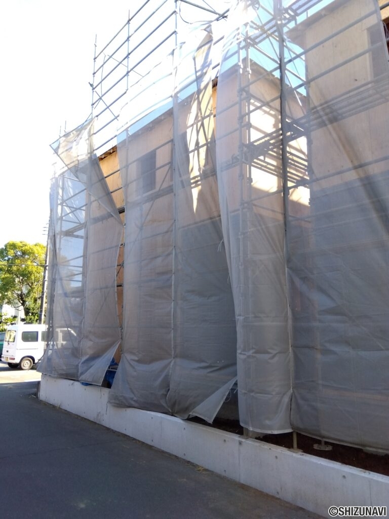 3号棟 物件西側からの写真です。