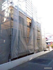 2号棟 物件東側からの写真です。