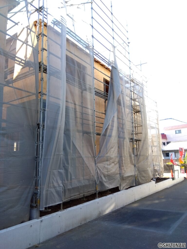 2号棟 物件東側からの写真です。