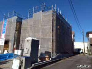 2号棟 南東側からの写真です。