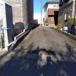 東側 隣地通路の写真です。(全体区画図をご参照ください)