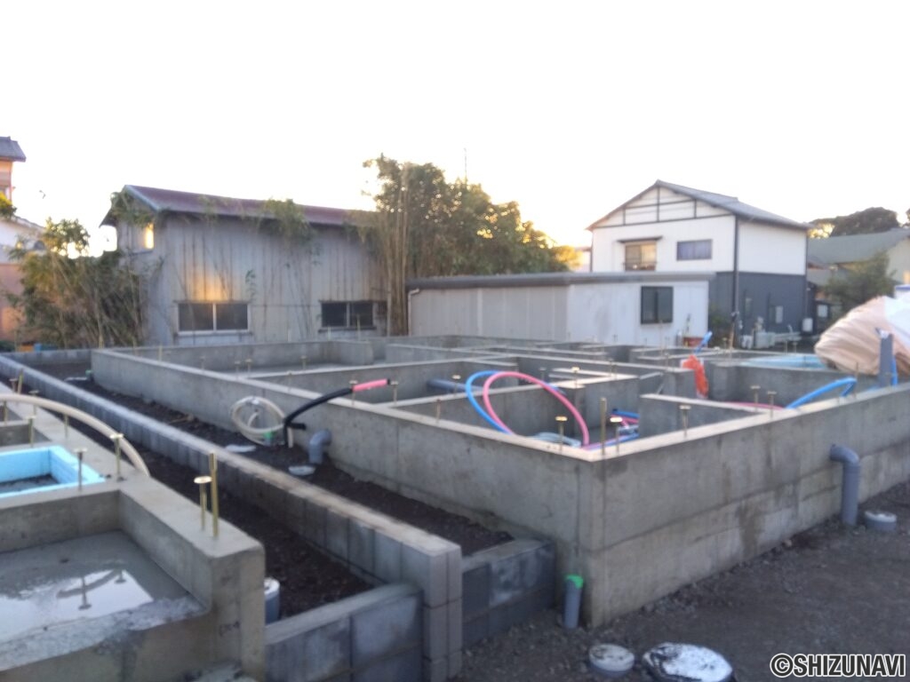 1号棟 物件東側からの写真です。