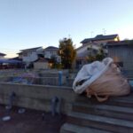 1号棟 物件西側からの写真です。