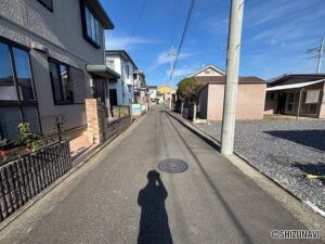 【仲介手数料不要】静岡市葵区田町二丁目　売土地　閑静な住宅街の画像