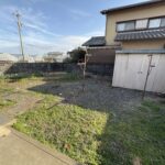 南面にある庭です。