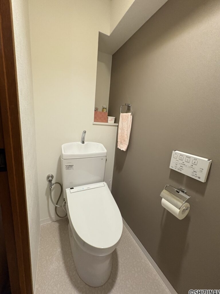 お手洗いです。