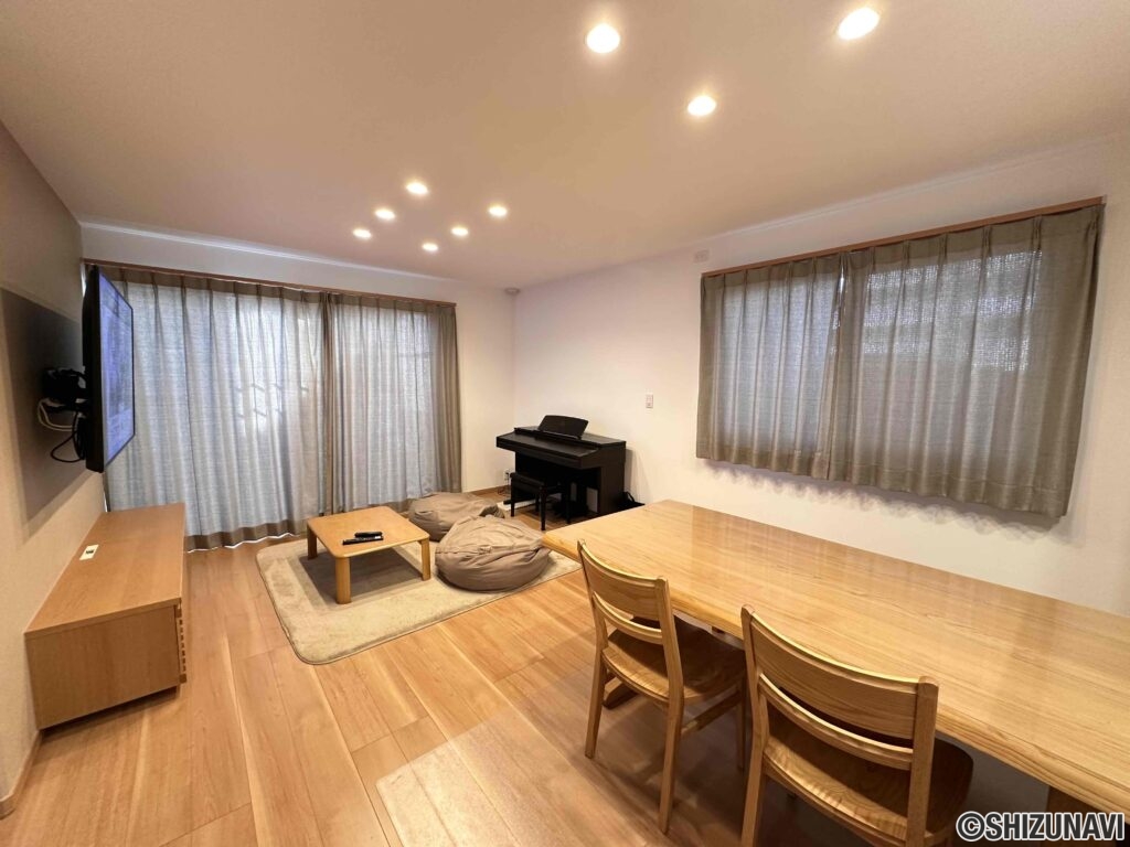 ＬＤＫの広さはゆとりの１７．８帖。