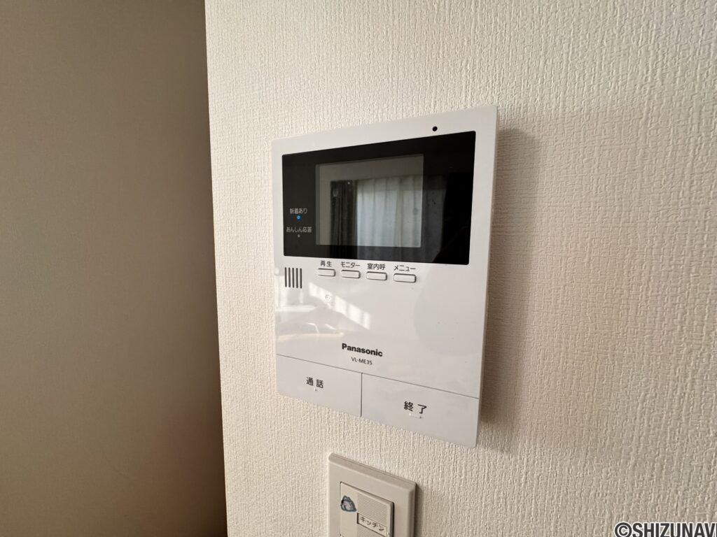 モニター付きインターホン