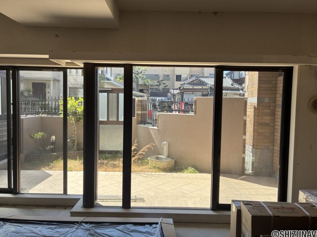 室内リフォーム中です。