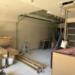 室内リフォーム中です。