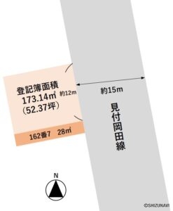 土地形状図です。