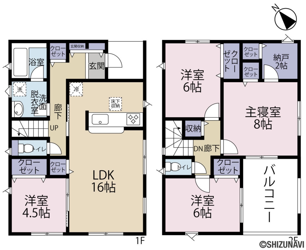 1号棟　間取り図
