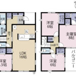 1号棟　間取り図
