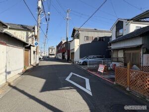 写真道路_美濃輪町_土地