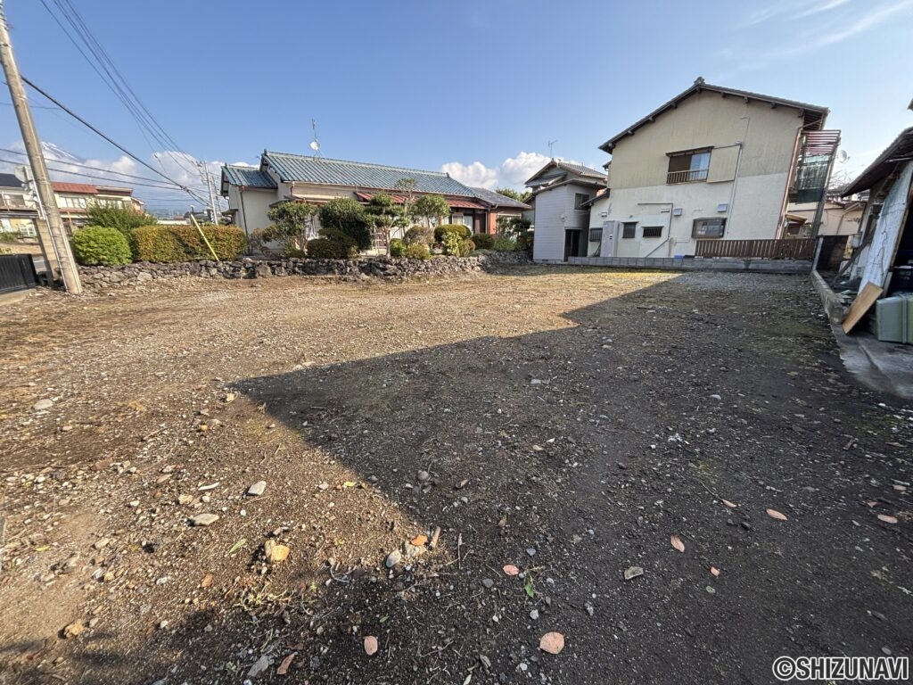 富士市今泉　土地　外観