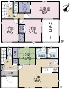 【2026.1月完成予定】富士市五貫島第３ 全1棟　1号棟の物件画像