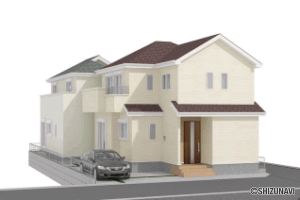 【2026.6完成予定】静岡市葵区田町　新築一戸建て　の物件画像