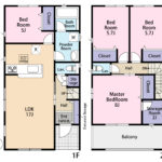 1号棟　間取り図