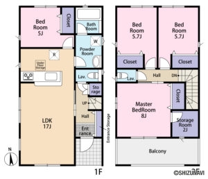 【2026年2月完成予定】浜松市中央区倉松町　4棟　4LDK/5LDKの物件画像
