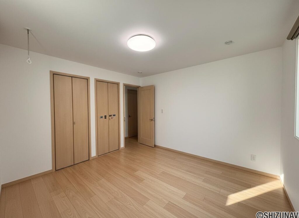 洋室①ウォークインクローゼット付き