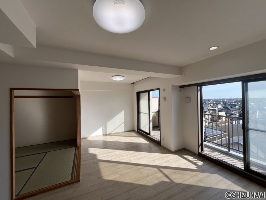 約12帖のリビングダイニングです