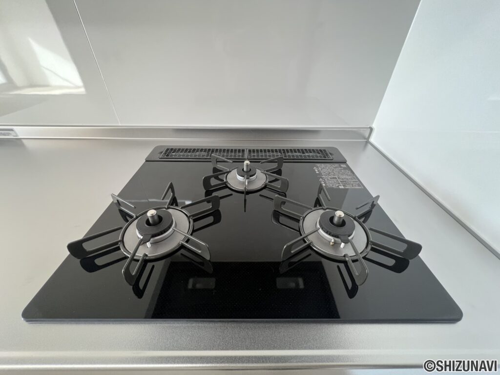 あると嬉しい三口コンロです