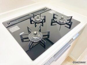 新品交換済みガステーブル