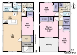 3号棟　間取り図