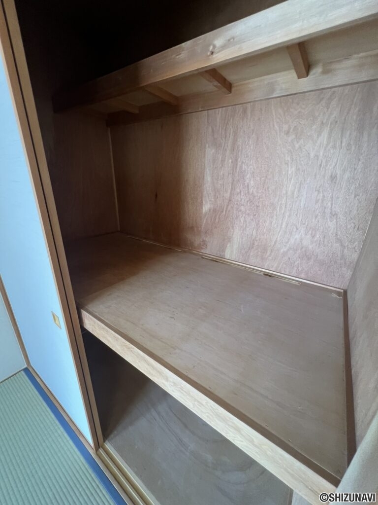 和室の収納です