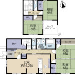 伊豆市本立野　中古住宅　間取り図面