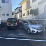 駐車場 2台駐車できます。