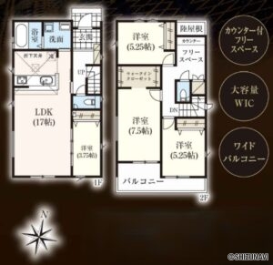 1号棟 間取り図