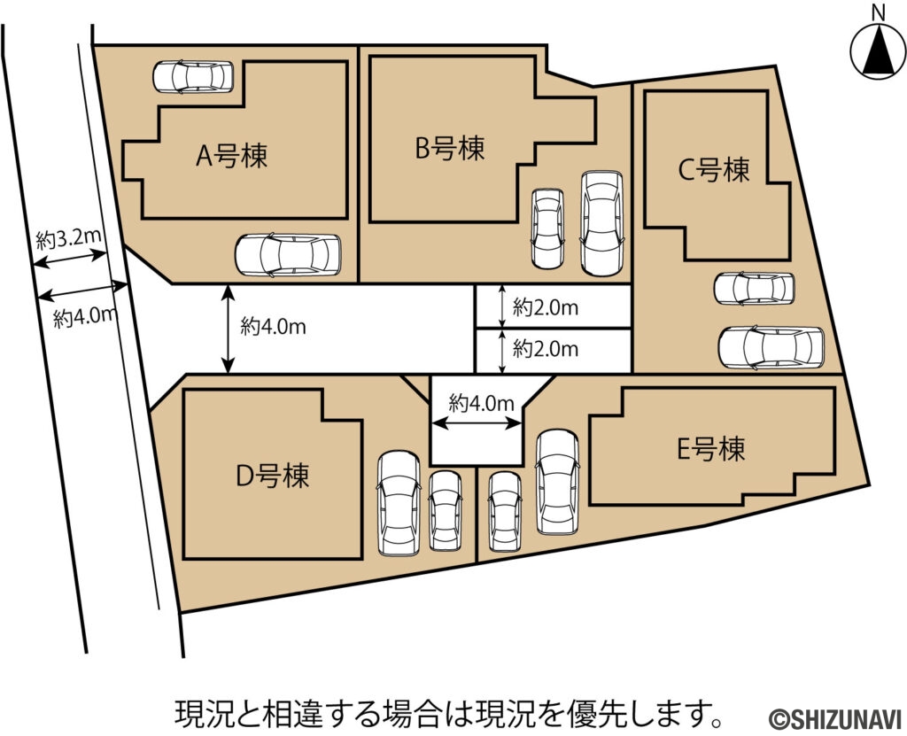 清水区高橋9期区画図