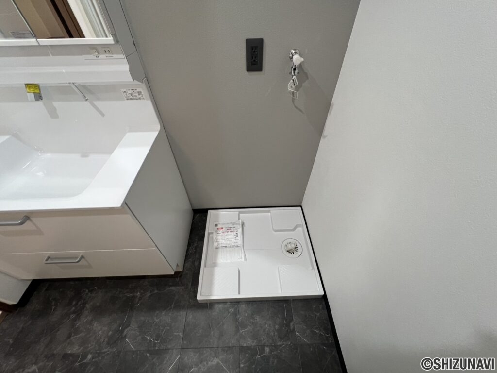 洗濯機置き場です