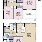 2号棟　間取り図