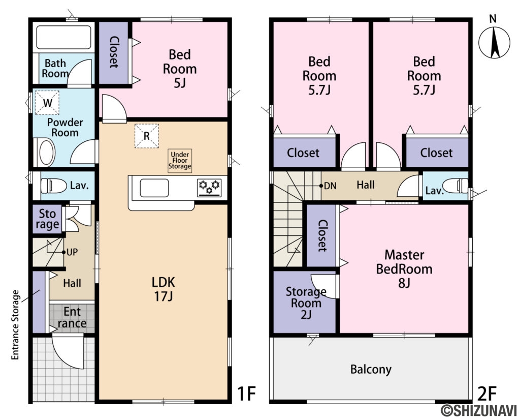 2号棟　間取り図