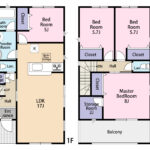 2号棟　間取り図