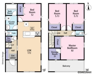 2号棟　間取り図