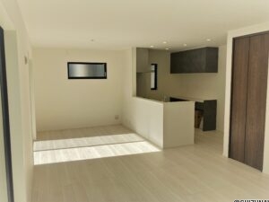 葵区田町　A号棟リビング～キッチン