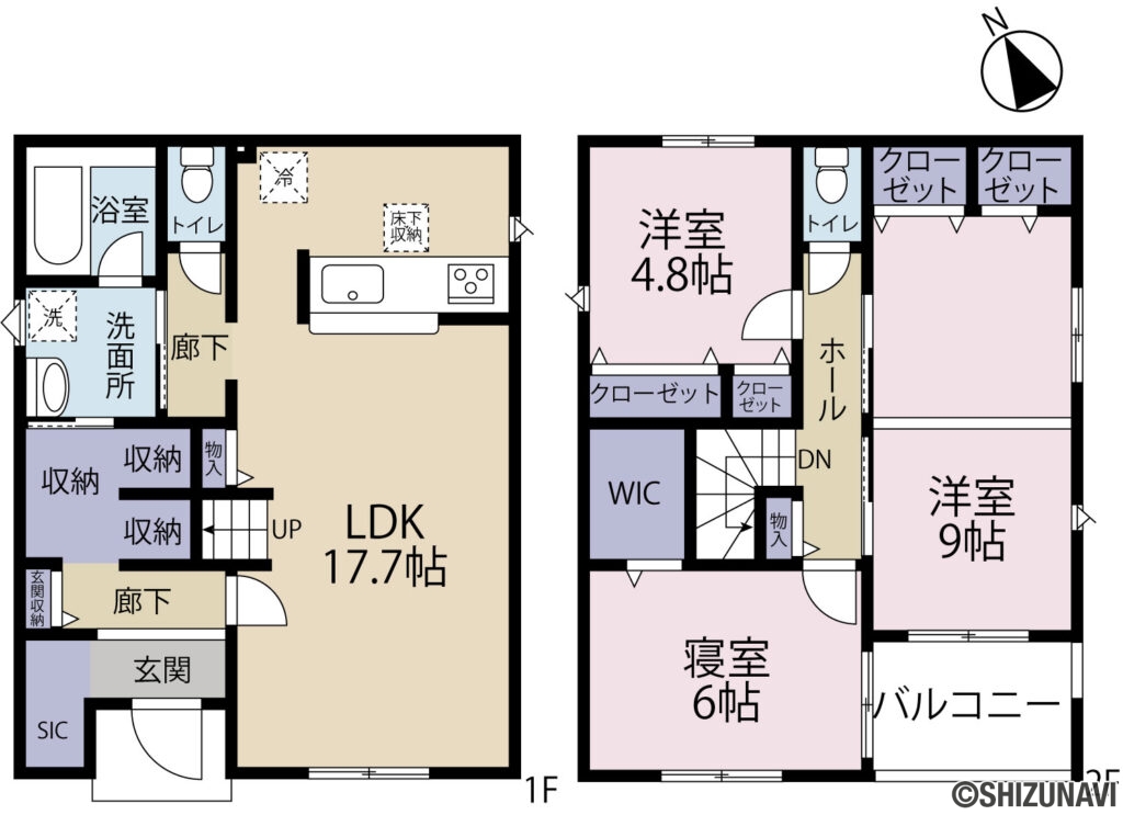 物件間取り図です。