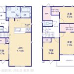 1号棟　間取り図
