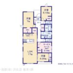 1号棟　間取り図