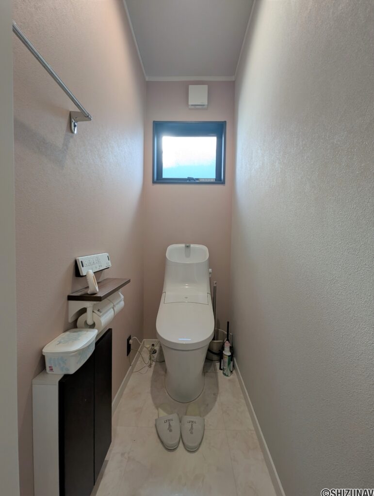 1階のトイレ。