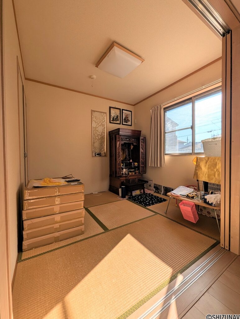 和室は引き戸を開けておくと、より広々と開放的です。