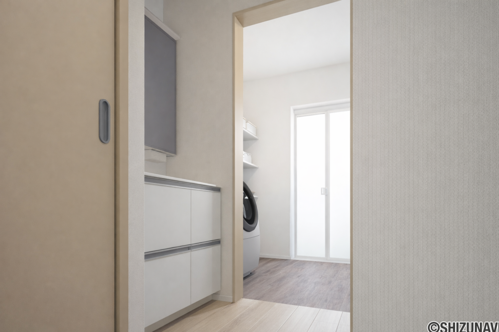 洗面イメージパース