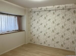 洋室約8.6帖の写真です。