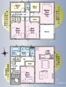 2号棟　間取り図