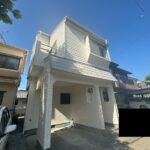 【リフォーム中/現地外観別角度】（4/18撮影）外壁・屋根塗装を行いました。