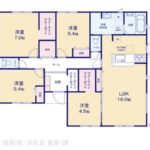 2号棟　間取り図